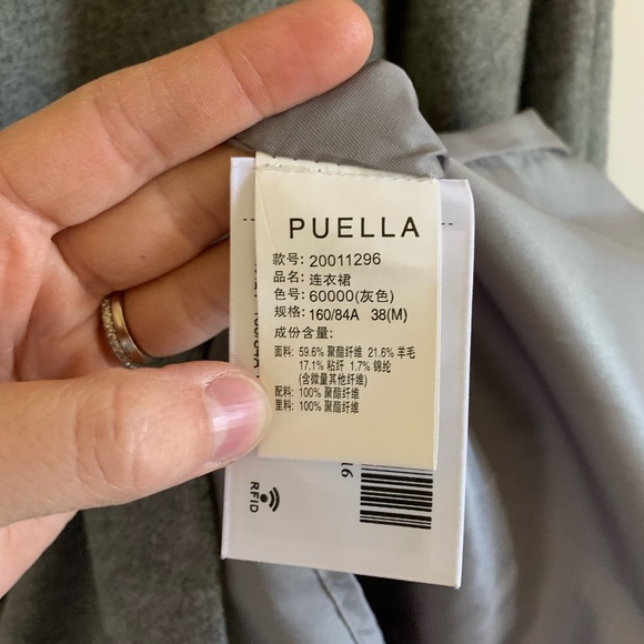 PUELLA wool mini dress - Picture 5 of 8